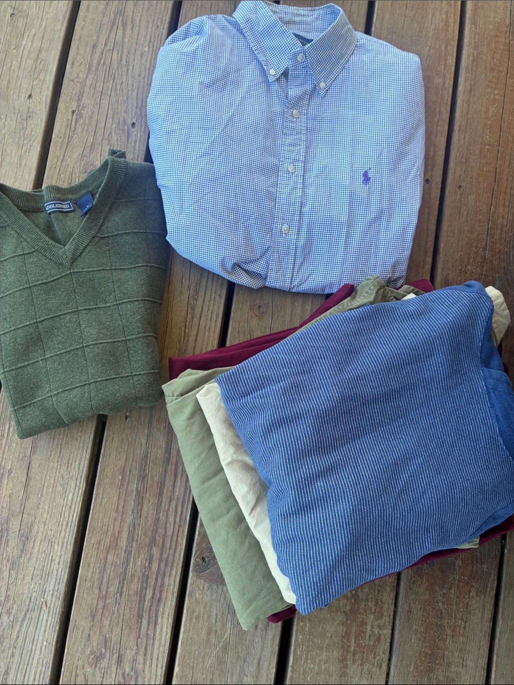 Large lot of Men’s Shirts-Large